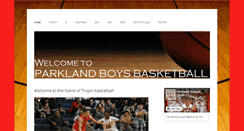 Desktop Screenshot of parklandboysbasketball.com